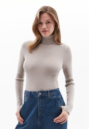 TURTLE NECK - Jumper - simply taupe