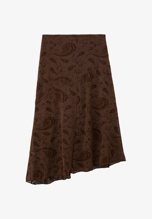Koton, MIDI SKIRT . - Falda acampanada - brown