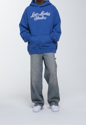 LOW LIGHTS STUDIOS® Felpa con cappuccio - blue