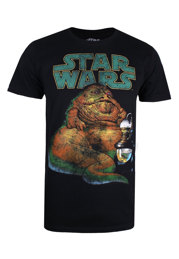 Star Wars T-shirt print zwart