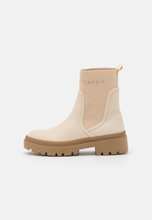 Plateaustiefelette - beige