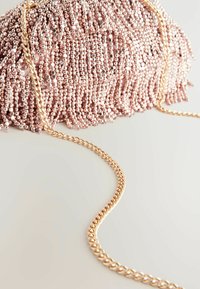 Next FRINGE BEADED - Pisemska torbica - pink