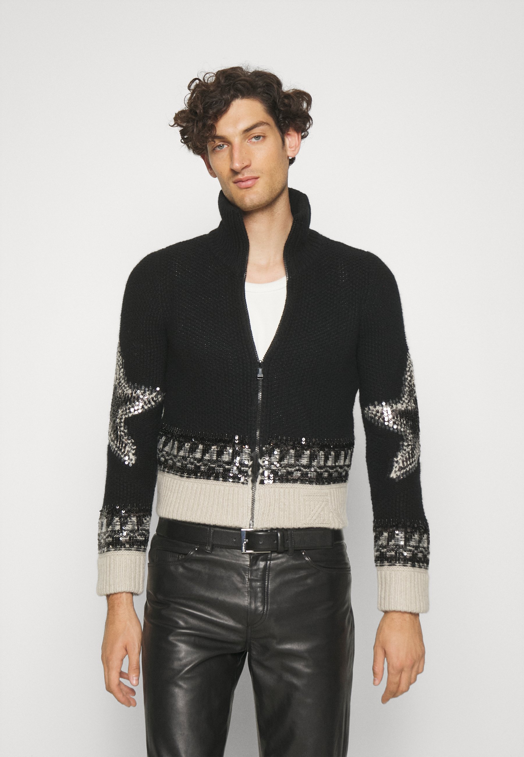 Zadig u0026 Voltaire CHRISTA STARS UNISEX - Cardigan - noir/black - Zalando.de