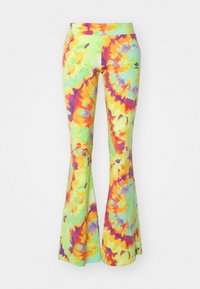 FLARED PANT - Παντελόνι φόρμας - yellow/multicolor