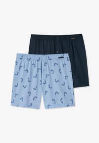 Selected, hellblau dunkelblau