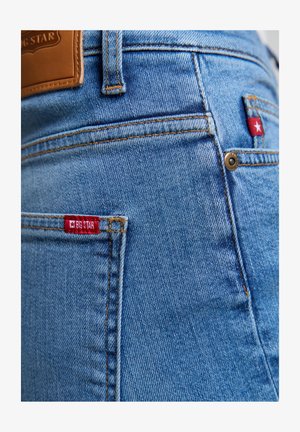 Big Star KATRINA HIGH WAIST - Prigludę džinsai - blau