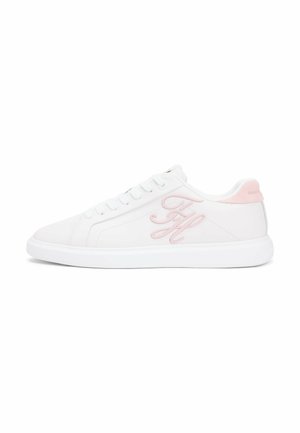 ICON COURT SCRIPT - Sneakers laag - ecru foggy pink