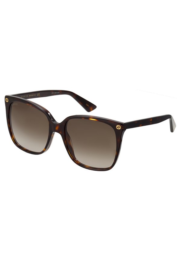 GG CAT-EYE ROUND ACETATE SUNGLASSES - Sonnenbrille