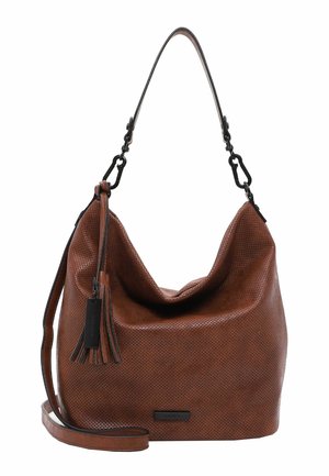 Shopping bag - cognac