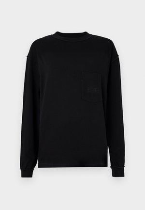 MM6 Maison Margiela LONG SLEEVED  - Long sleeved top - black