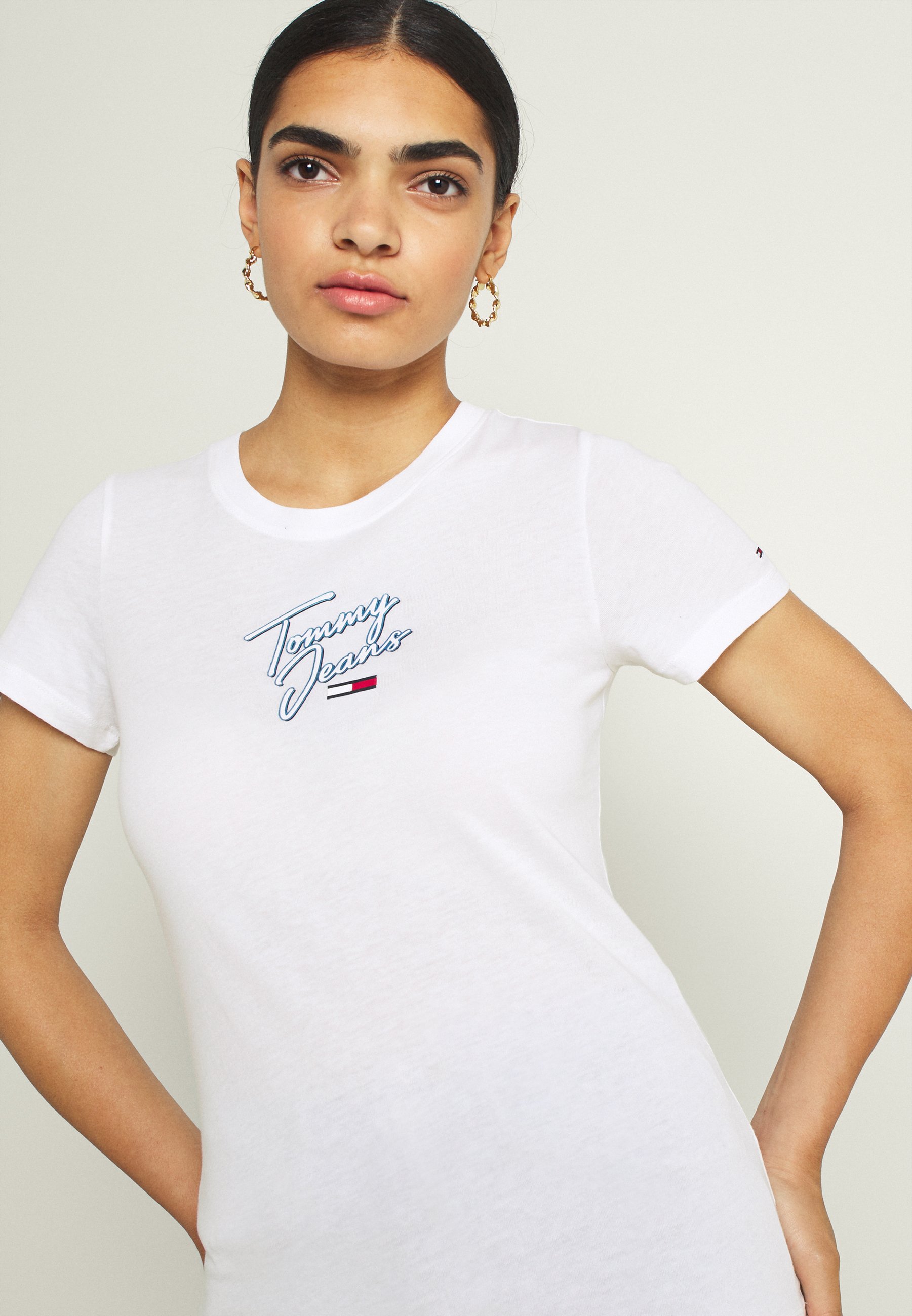 Damen SKINNY SCRIPT TEE - T-Shirt print Damen SKINNY SCRIPT TEE - T-Shirt print