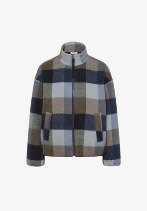 Cecil, BLOUSON MIT STEHKRAGEN UND KAROMUSTER - Veste légère - urban dark blue