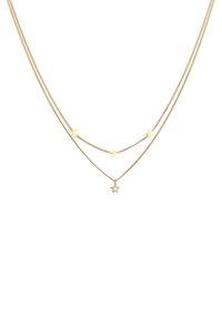 Elli SPARKLING ASTRO STAR LAYER - MIT KRISTALLEN VON SWAROVSKI® - Halskæder - gold-coloured