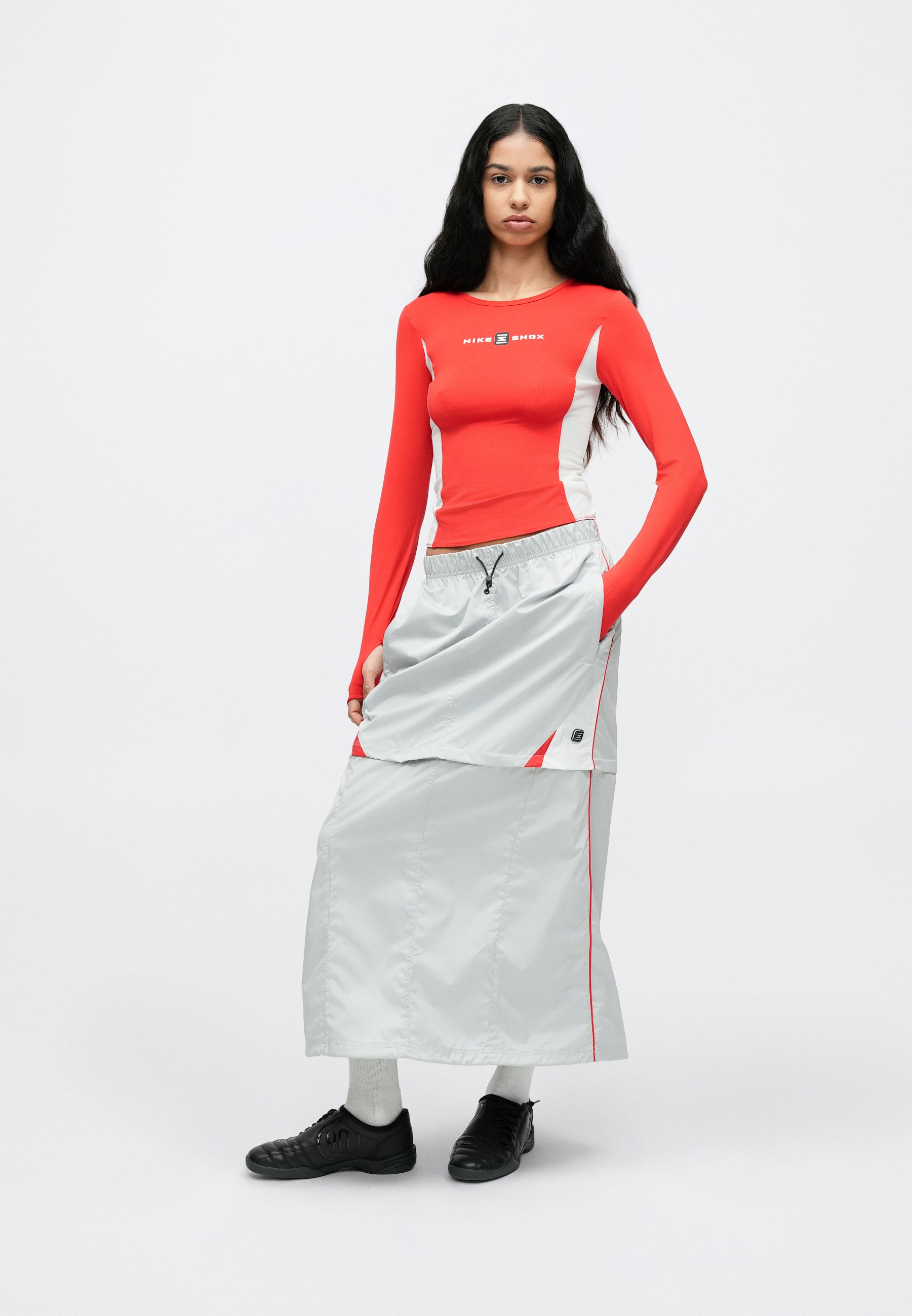 red nike outfit for women
