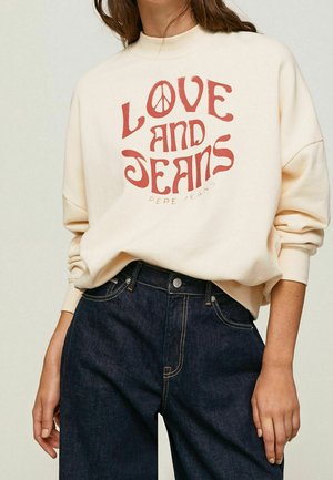 Sweatshirt - beige