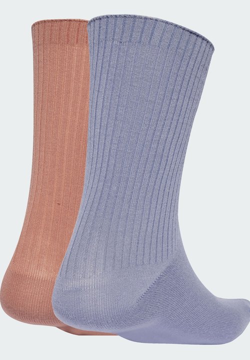 adidas EVERYDAY ICONS CREW 2 PER PACK - Calcetines - warm clay silver violet — photo 2