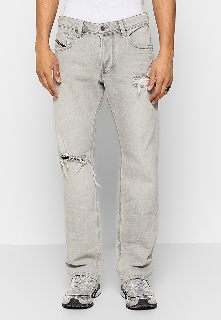 Diesel Straight leg jeans lichtgrijs Diesel Straight leg jeans lichtgrijs