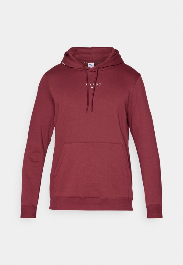 HYROX HEAVYWEIGHT HOODIE - Hoodie - ruby shimmer3