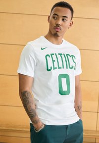 Nike Performance - NBA JAYSON TATUM BOSTON CELTICS TEE - NBA jersey-särk - white/tatum jayson Väikepilt 1