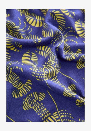 Next REGULAR FIT SLOUCH - Tops - blue yellow lobster print