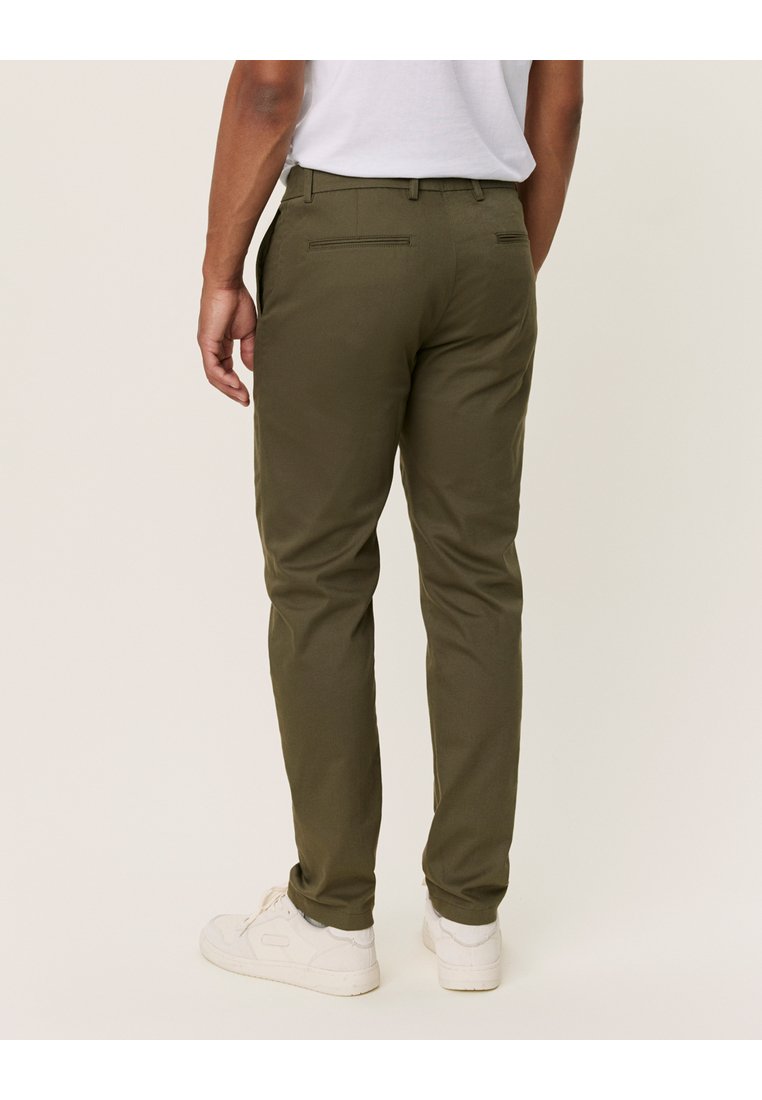 Les Deux COMO SUIT PANTS - Hlače - olive night
