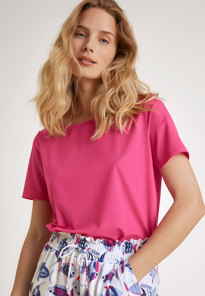 T-Shirt Femme Manches Longues 100% Coton - Col Rond Basique Et Confortable
