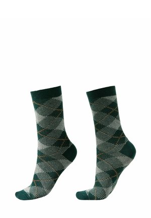 Socken - evergreen