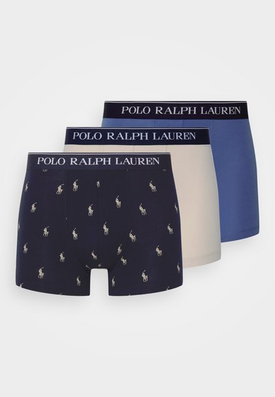 Polo Ralph Lauren TRUNK 3 PACK - Boxer alsónadrág - navy/stone grey/ blue