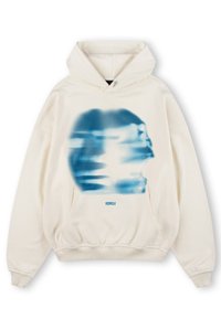 FADED FACE HOODIE UNISEX - Sweatshirt - vanilla