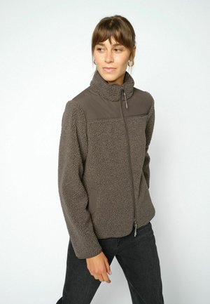 Mos Mosh, MMELISA ELI TEDDY JACKET - Fleecejacke - dusty olive