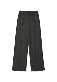 VMEVA WIDE PULL ON PANT - Trousers - dark grey