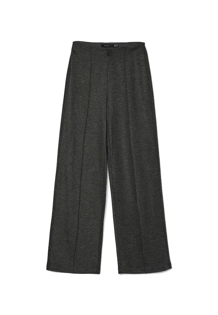 Vero Moda Broek donkergrijs gemêleerd Vero Moda Broek donkergrijs gemêleerd