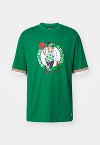 NBA BOSTON CELTICS PANEL OVERSIZED TEE - Print T-shirt - green