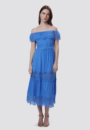 BELTED - Jurk - azure