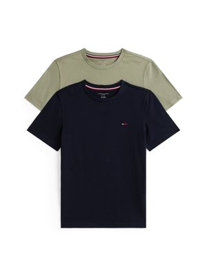 Tommy Hilfiger TEE UNISEX 2 PACK - Pamata T-krekls - multi-coloured