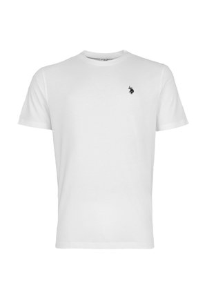 U.S. Polo Assn., T-SHIRT KURZARMSHIRT MIT RUNDHALSAUSSCHNITT SHORTSLEEVE - T-shirt basic - weiß
