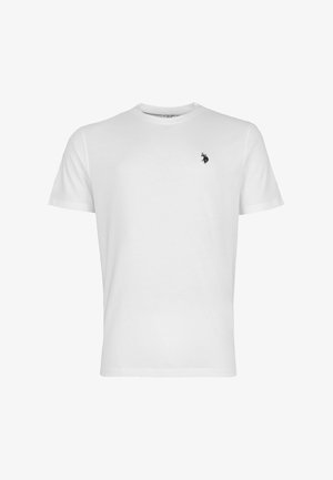 U.S. Polo Assn., T-SHIRT KURZARMSHIRT MIT RUNDHALSAUSSCHNITT SHORTSLEEVE - T-shirt basic - weiß