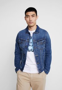 Jack & Jones - JJIALVIN JJJACKET - Farkkutakki - blue denim Pienoiskuva 1