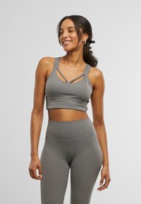 Urban Classics CROSSED - Bustier - senior grey