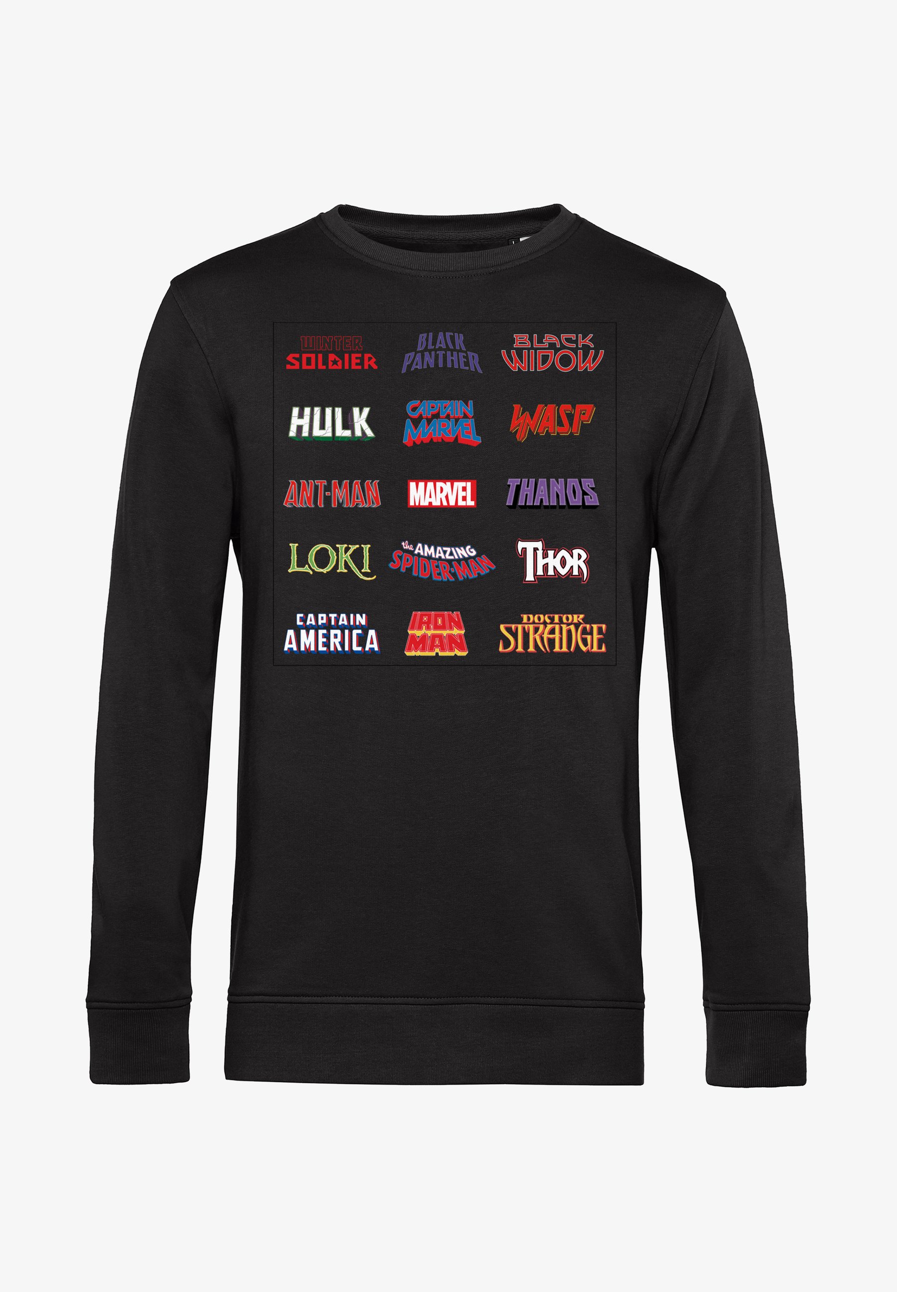 Marvel MARVEL ENGLISH Felpa black/nero