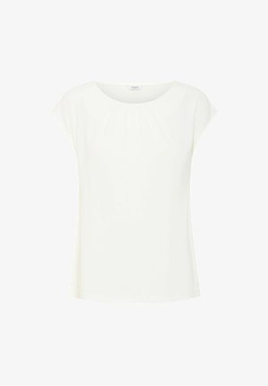 b.young, BYPERL PLEAT - T-shirts basic - marshmallow