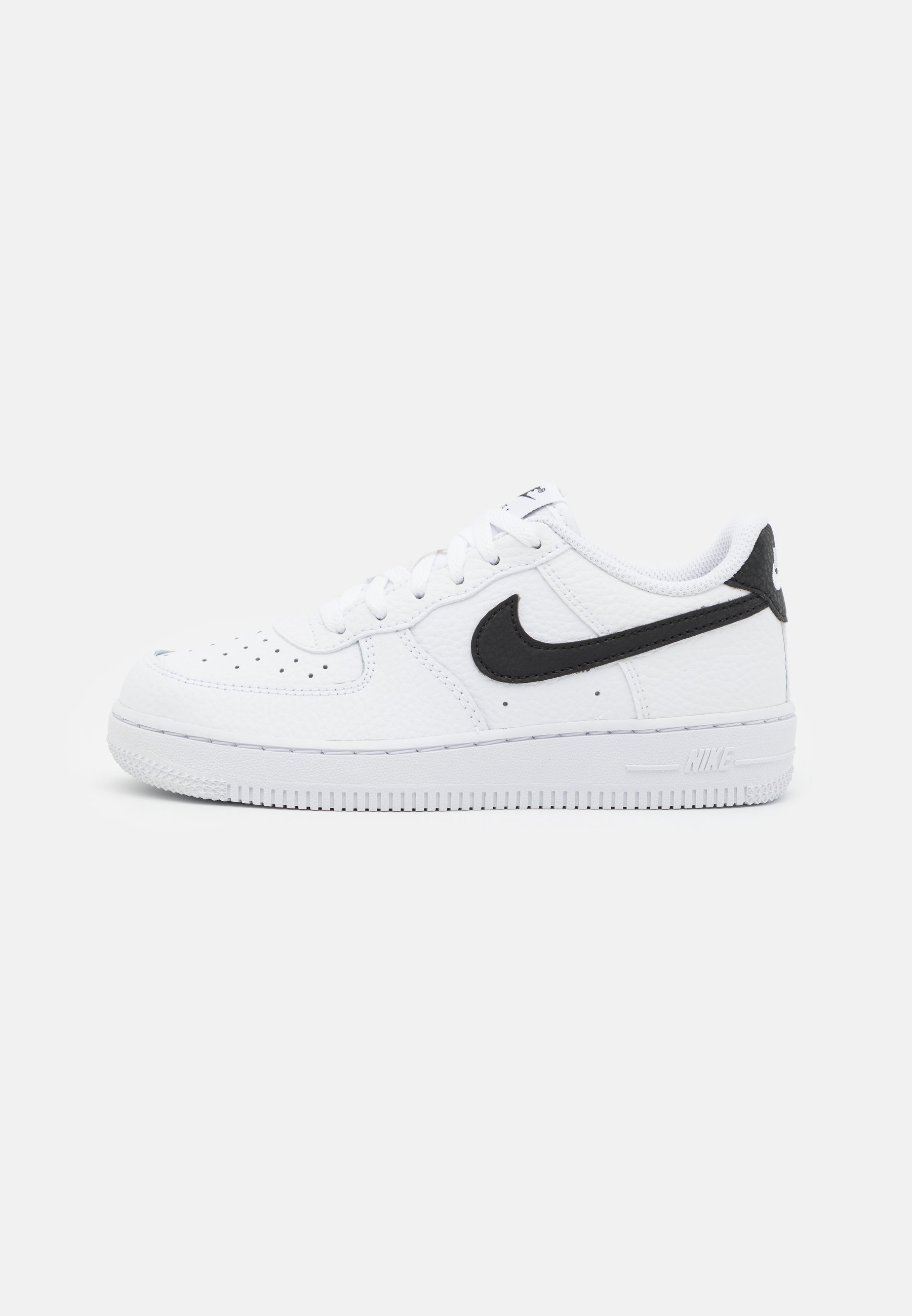 forkæle buffet Decrement Nike Sportswear FORCE 1 UNISEX - Sneakers - white/black/hvid - Zalando.dk