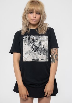 Paradiso Clothing THE BEATLES REVOLVER ALBUM - Print T-shirt - black