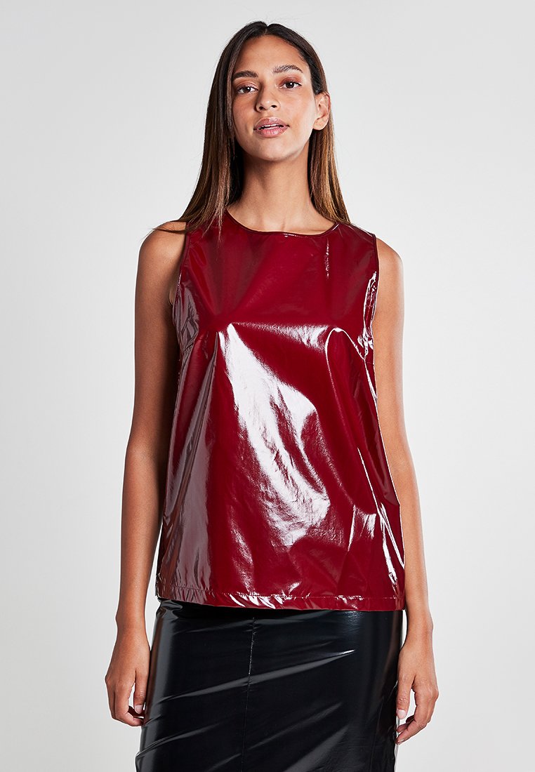 N°21 Blouse bordeauxrood