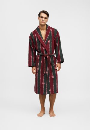 Desmond & Dempsey, UNISEX - Халат - red/green