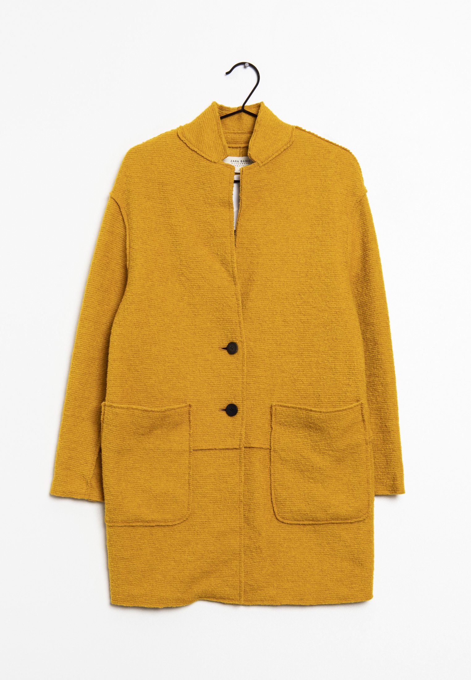 Zara Manteau court yellow/moutarde (Seconde main) ZALANDO