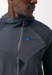 Klättermusen HUGIN ZIP HOODIE  - Szabadtéri dzseki - raven