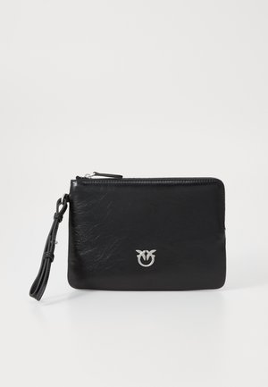 WRISTLET SHINY - Vakarsomiņa - limo black/brushed silver