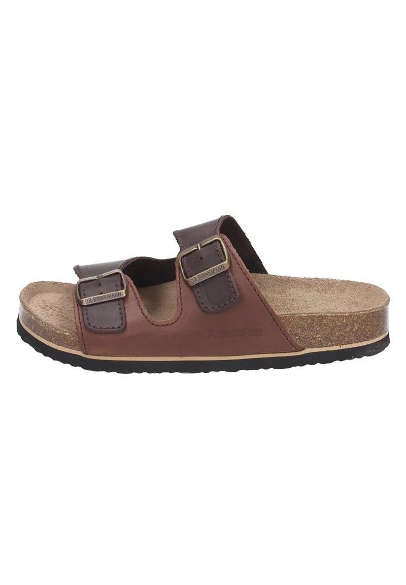 Dr. Brinkmann Mules - mokka/kastanie