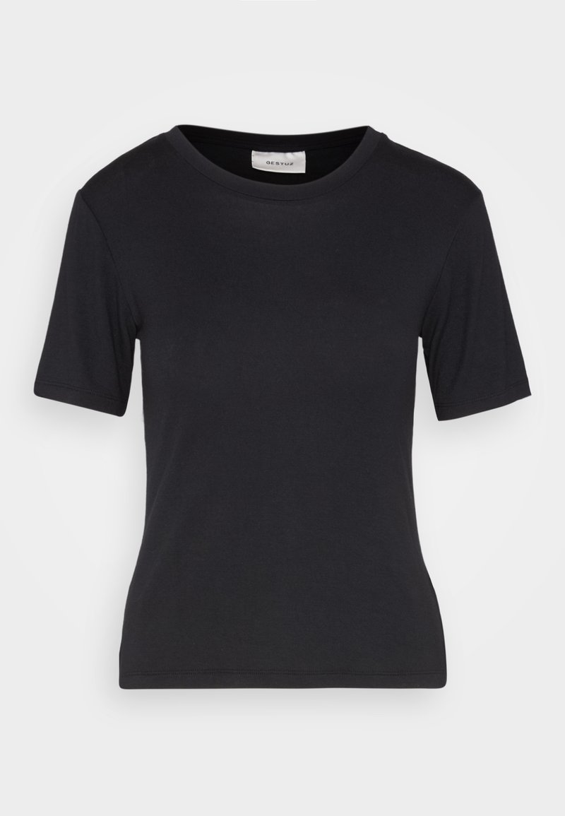 Gestuz T-shirt basic zwart Gestuz T-shirt basic zwart